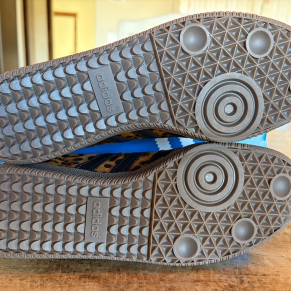 Adidas Samba OG, Black/Green/Leopard, Women's 8.5 - Picture 9 of 9